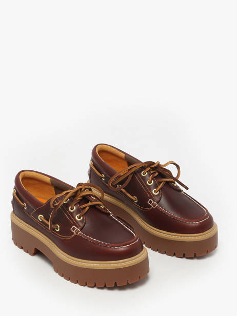 Bootschoenen Met Platformzool Uit Leder Timberland Bruin women 2QDMD571 ander zicht 1